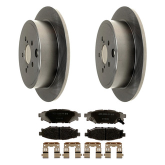 ACDelco® - Silver™ Brake Kit with Ceramic Pads