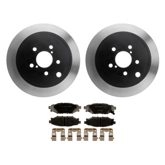 ACDelco® - Silver™ Rear Brake Kit with Ceramic Pads