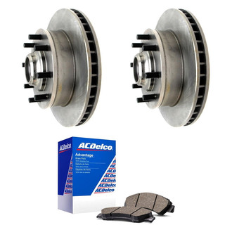 ACDelco® - Silver™ Front Brake Kit with Ceramic Pads