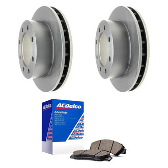 ACDelco® - Silver™ Front Brake Kit with Ceramic Pads