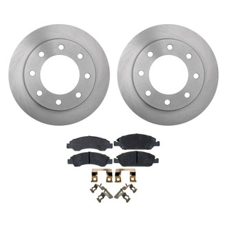 ACDelco® - Silver™ Front Brake Kit with Ceramic Pads