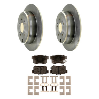 ACDelco® - Silver™ Rear Brake Kit with Ceramic Pads