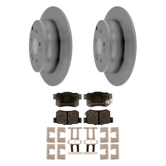 ACDelco® - Silver™ Rear Brake Kit with Ceramic Pads