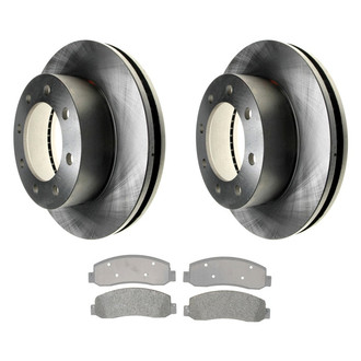 ACDelco® - Silver™ Front Brake Kit with Semi-Metallic Pads