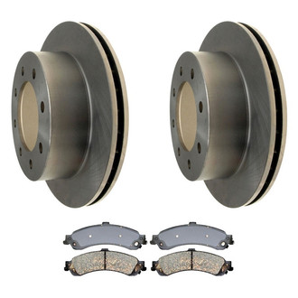 ACDelco® - Silver™ Rear Brake Kit with Ceramic Pads