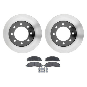 ACDelco® - Silver™ Front Brake Kit with Semi-Metallic Pads