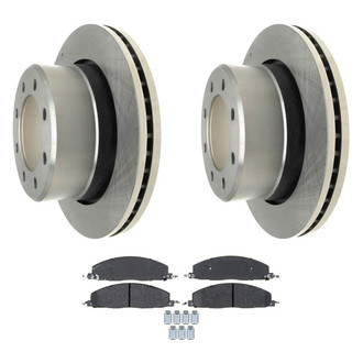 ACDelco® - Silver™ Rear Brake Kit with Semi-Metallic Pads