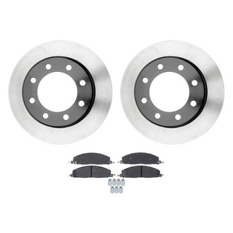 ACDelco® - Silver™ Rear Brake Kit with Semi-Metallic Pads