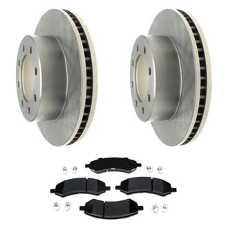ACDelco® - Silver™ Front Brake Kit with Semi-Metallic Pads