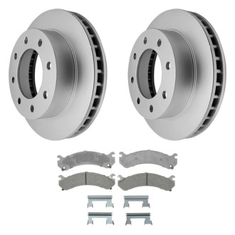 ACDelco® - Silver™ Front Brake Kit with Semi-Metallic Pads