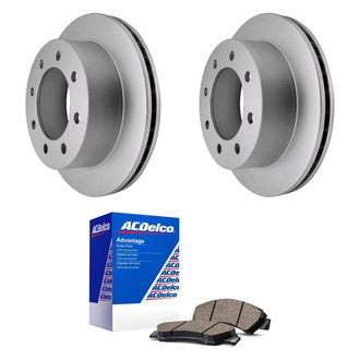 ACDelco® - Silver™ Rear Brake Kit with Ceramic Pads