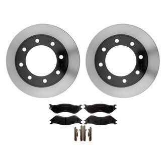 ACDelco® - Silver™ Front Brake Kit with Semi-Metallic Pads