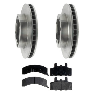 ACDelco® - Silver™ Front Brake Kit with Semi-Metallic Pads