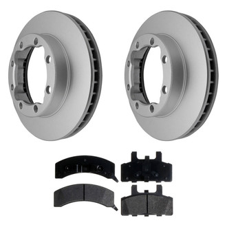 ACDelco® - Silver™ Front Brake Kit with Semi-Metallic Pads