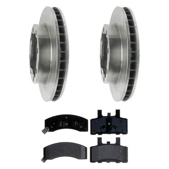 ACDelco® - Silver™ Front Brake Kit with Semi-Metallic Pads