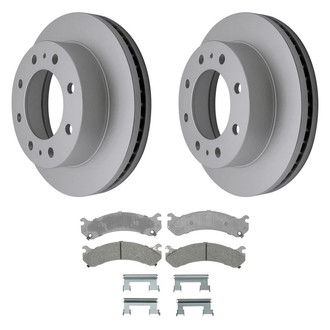 ACDelco® - Silver™ Front Brake Kit with Semi-Metallic Pads