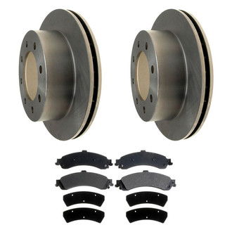 ACDelco® - Silver™ Rear Brake Kit with Semi-Metallic Pads