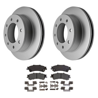 ACDelco® - Silver™ Rear Brake Kit with Semi-Metallic Pads