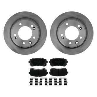 ACDelco® - Silver™ Rear Brake Kit with Ceramic Pads