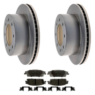 ACDelco® - Silver™ Rear Brake Kit with Ceramic Pads