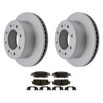 ACDelco® - Silver™ Rear Brake Kit with Ceramic Pads
