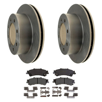 ACDelco® - Silver™ Rear Brake Kit with Semi-Metallic Pads