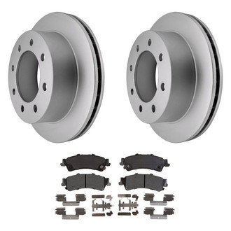 ACDelco® - Silver™ Rear Brake Kit with Semi-Metallic Pads