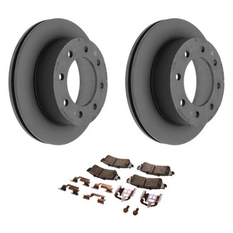 ACDelco® - GM Genuine Parts™ Plain Rear Brake Kit with Semi-Metallic Pads