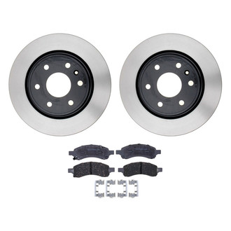 ACDelco® - Silver™ Brake Kit with Ceramic Pads