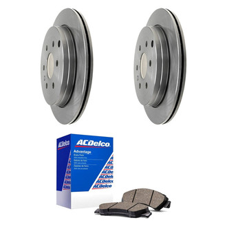 ACDelco® - Silver™ Rear Brake Kit with Ceramic Pads