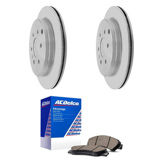 ACDelco® - Silver™ Rear Brake Kit with Ceramic Pads