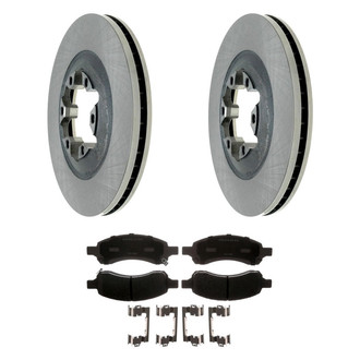 ACDelco® - Silver™ Front Brake Kit with Ceramic Pads