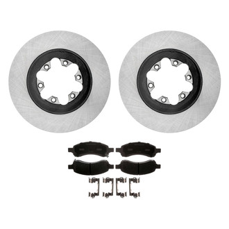 ACDelco® - Silver™ Front Brake Kit with Ceramic Pads