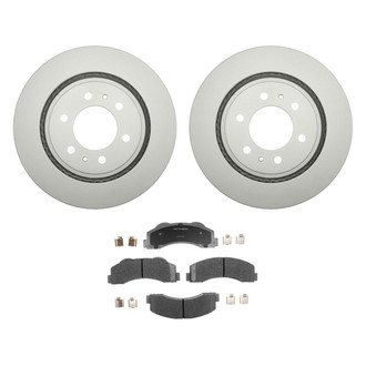 ACDelco® - Silver™ Front Brake Kit with Ceramic Pads