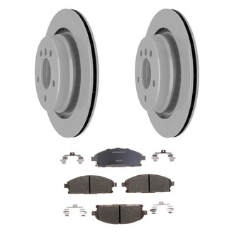 ACDelco® - Silver™ Front Brake Kit with Ceramic Pads