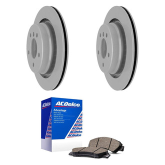 ACDelco® - Silver™ Front Brake Kit with Ceramic Pads