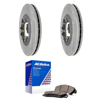 ACDelco® - Silver™ Front Brake Kit with Ceramic Pads