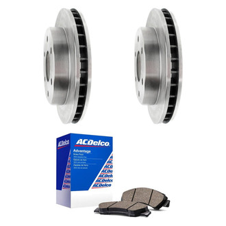 ACDelco® - Silver™ Front Brake Kit with Ceramic Pads