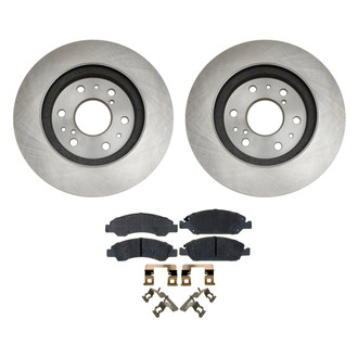 ACDelco® - Silver™ Front Brake Kit with Ceramic Pads