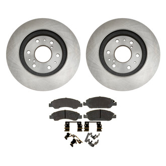 ACDelco® - Silver™ Brake Kit with Ceramic Pads