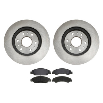 ACDelco® - Silver™ Front Brake Kit with Ceramic Pads