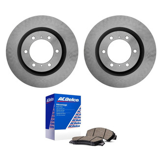 ACDelco® - Silver™ Front Brake Kit with Ceramic Pads