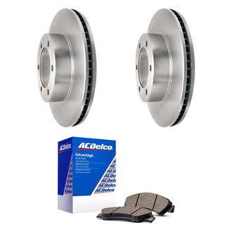 ACDelco® - Silver™ Front Brake Kit with Ceramic Pads