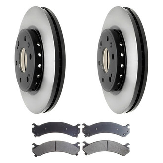 ACDelco® - Silver™ Front Brake Kit with Ceramic Pads