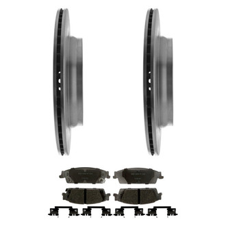 ACDelco® - Silver™ Rear Brake Kit with Ceramic Pads