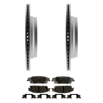 ACDelco® - Silver™ Rear Brake Kit with Ceramic Pads
