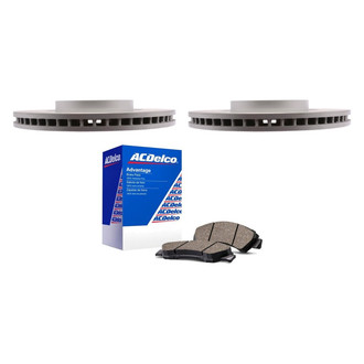 ACDelco® - Silver™ Front Brake Kit with Ceramic Pads