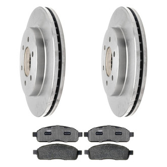 ACDelco® - Silver™ Front Brake Kit with Semi-Metallic Pads