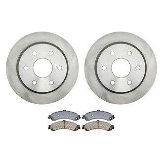 ACDelco® - Silver™ Rear Brake Kit with Ceramic Pads