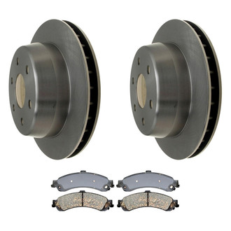 ACDelco® - Silver™ Rear Brake Kit with Ceramic Pads